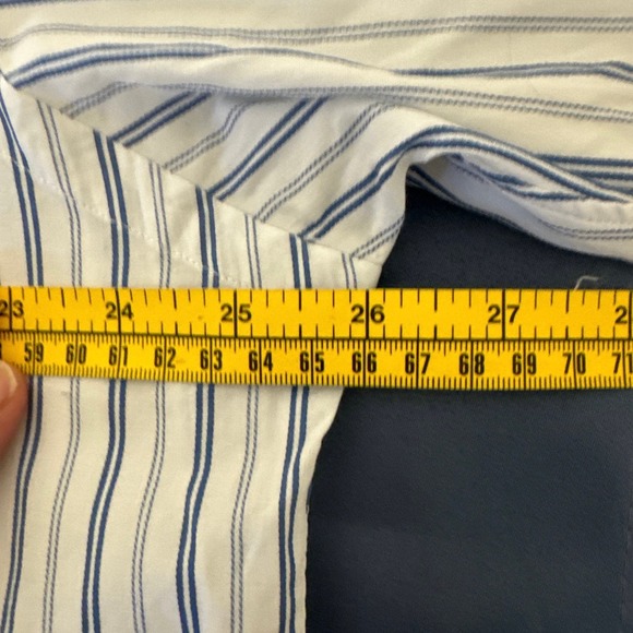 Paul Frederick Finest Long Staple Cotton Dress Shirt 16.5-34 preowned - Picture 6 of 6
